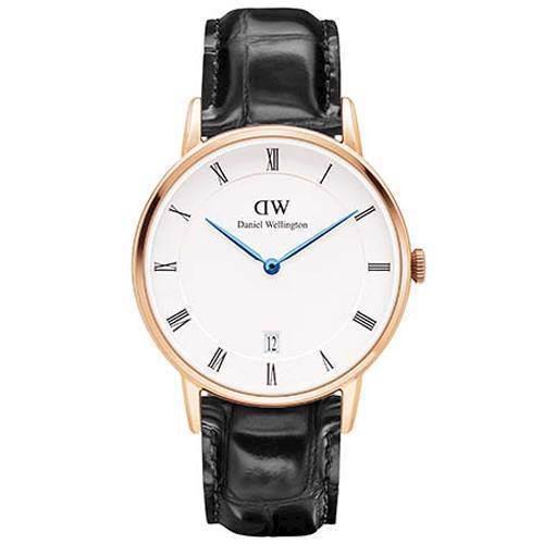 Image of rosa forgyldt Dapper Reading quartz Dame ur fra Daniel Wellington